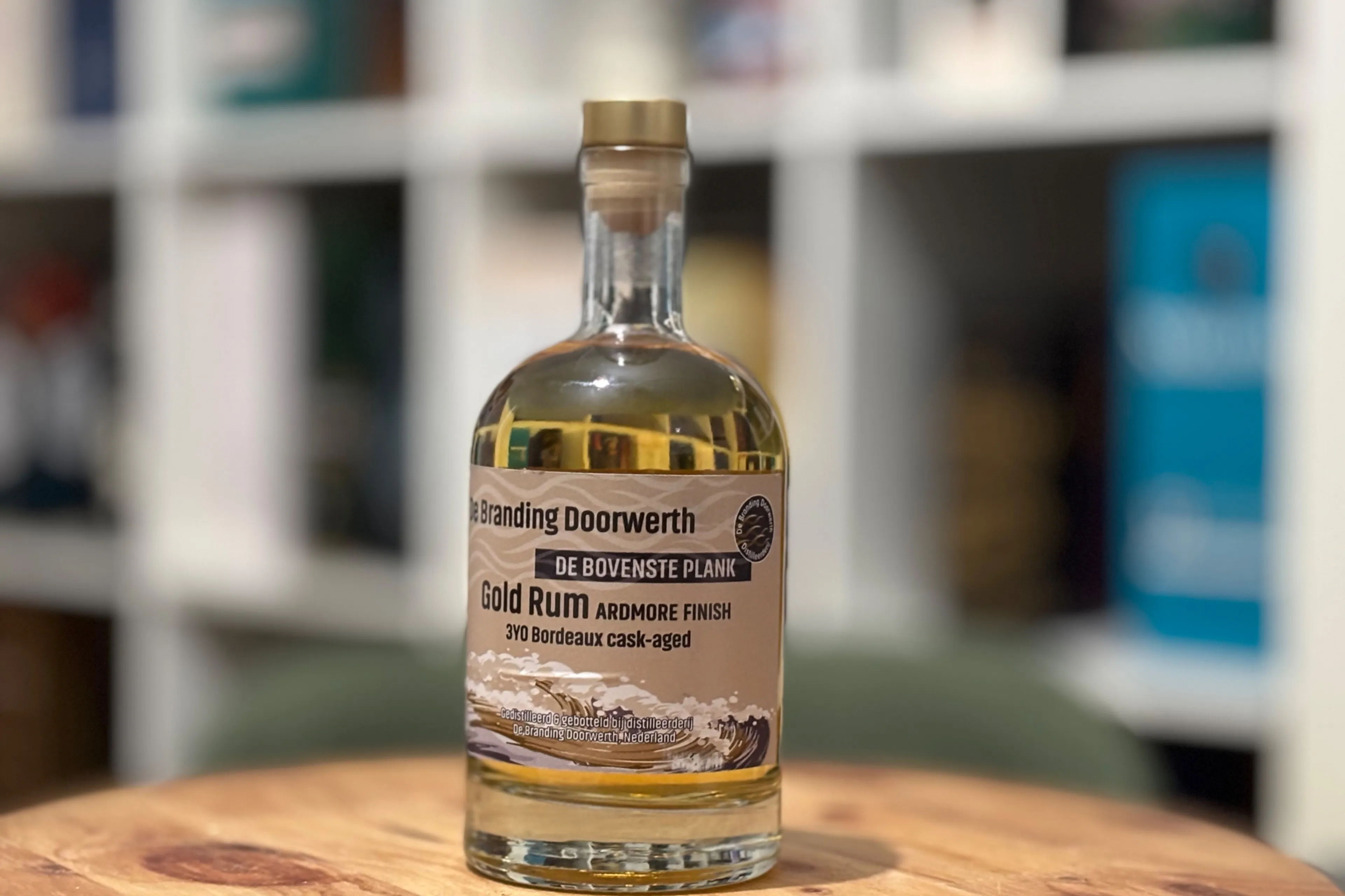 gold rum de branding