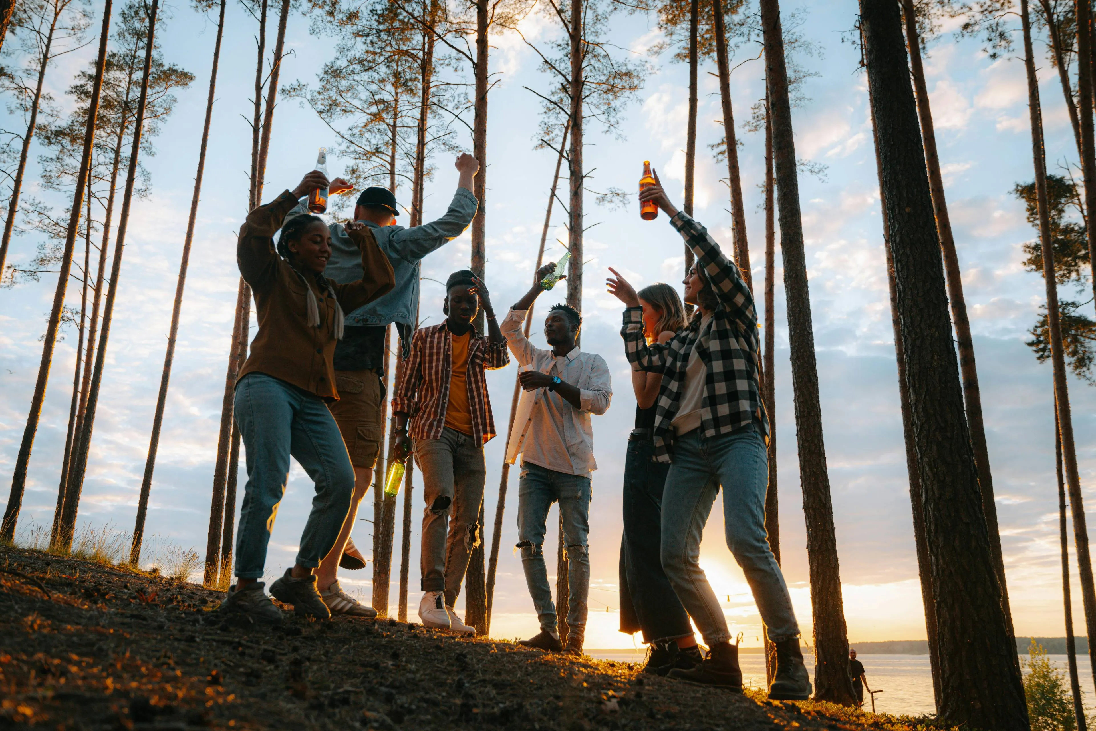 bier in de natuur