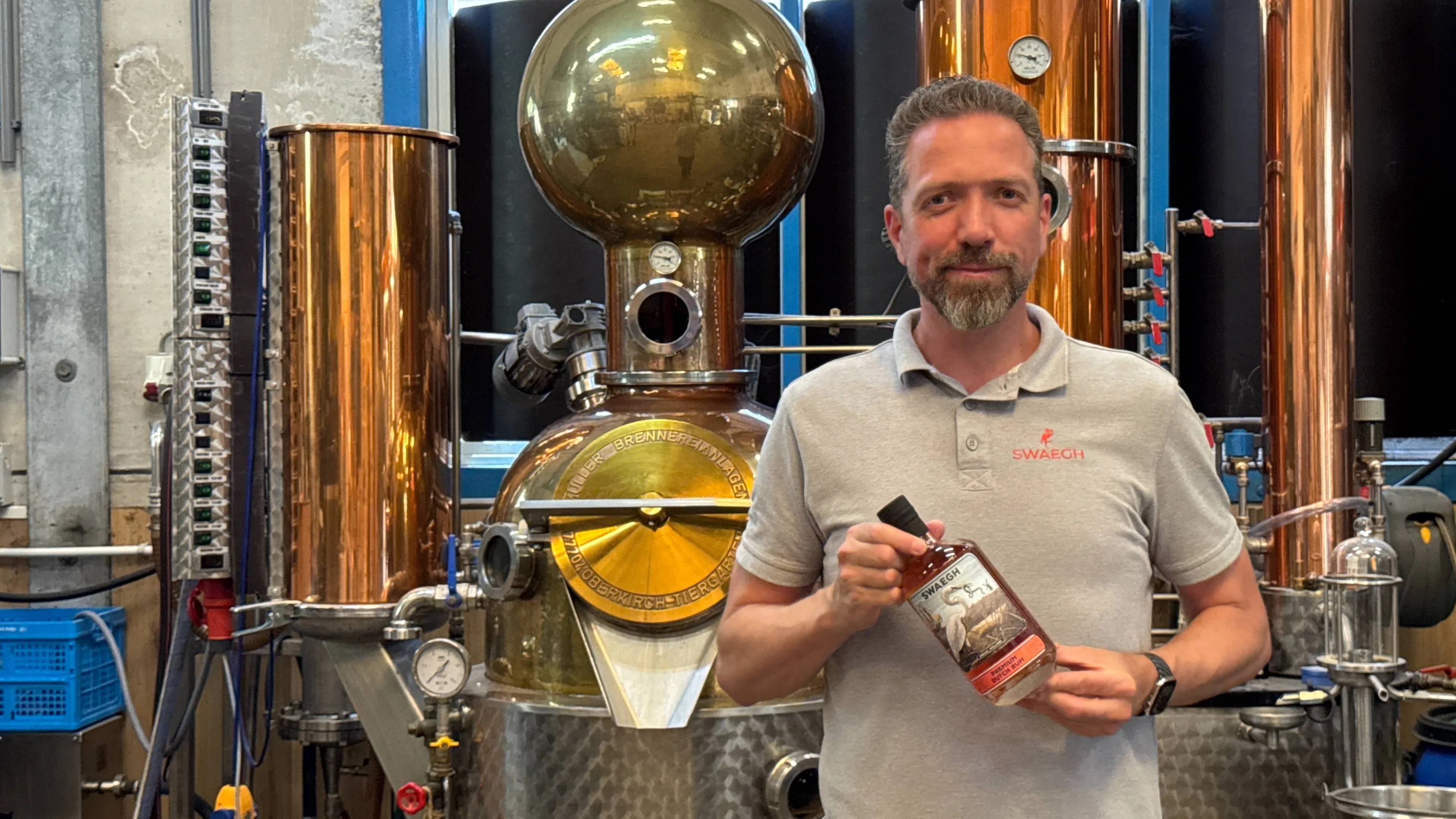 Michel Boks van Swaegh Distillery
