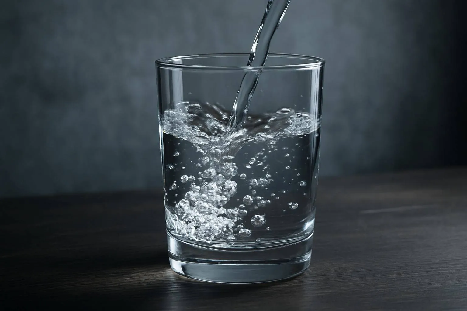 glas water