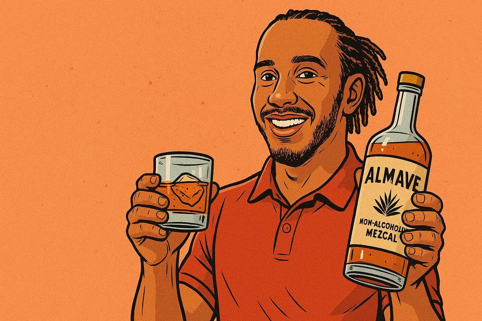 lewis hamilton alcoholvrije mezcal versie
