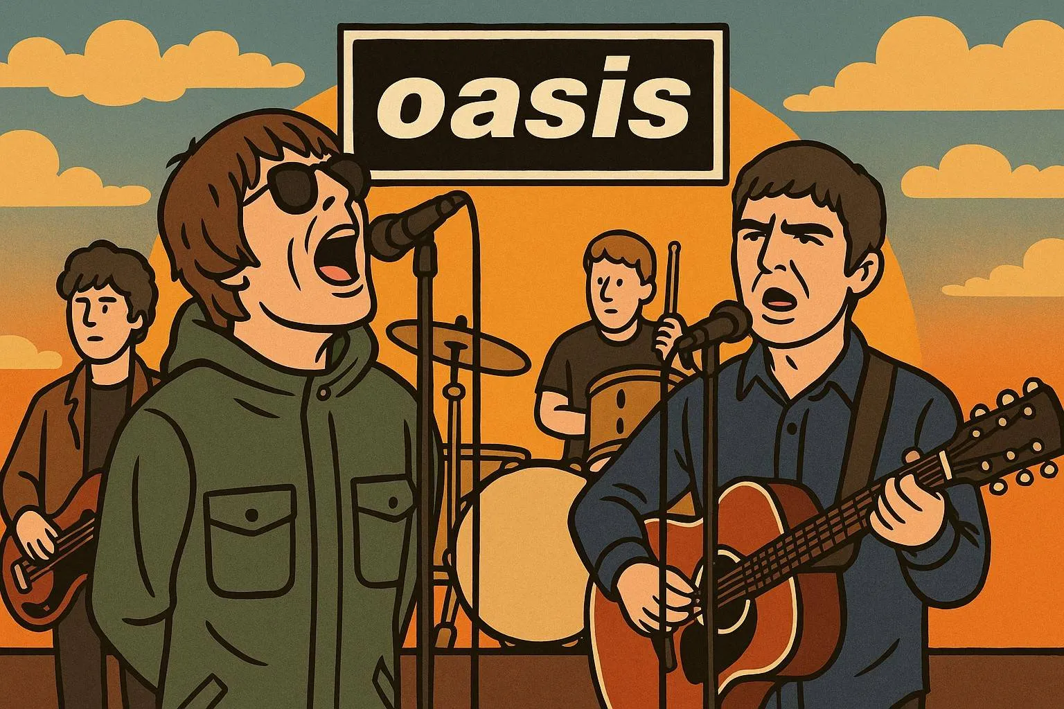 oasis cartoon