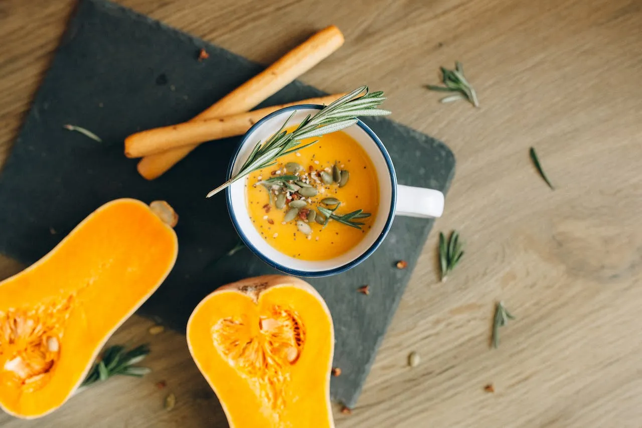Butternutpompoen boordevol vitaminen A en C: Recept voor een soep op Thaise wijze