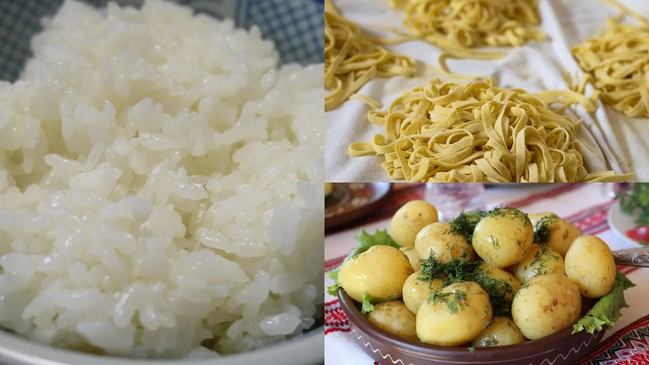 Gezondheidsdebat! Welk bijgerecht heeft de meeste voedingsstoffen en laagste impact op de bloedsuikerspiegel: Aardappelen, rijst, of pasta?