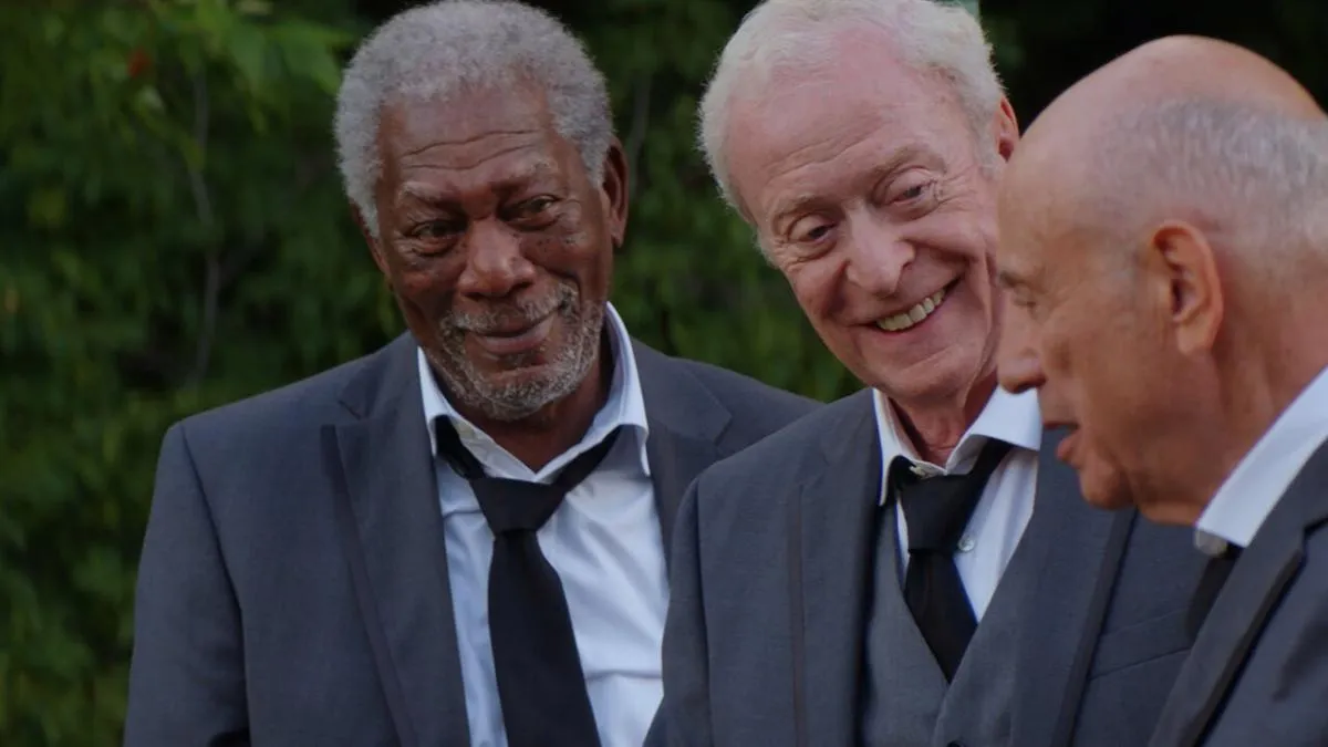 3 Oscar-winnende legendes in doldwaze komedie op Netflix: Freeman, Caine en Arkin schitteren als overvallers