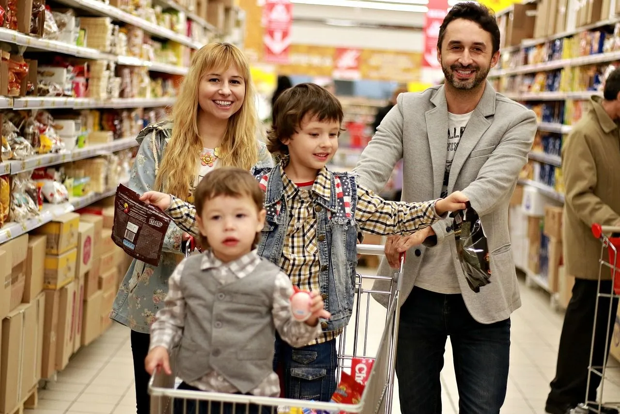 Steeds weer een opgave? Met deze tip maak  je boodschappen doen met je kinderen leuk