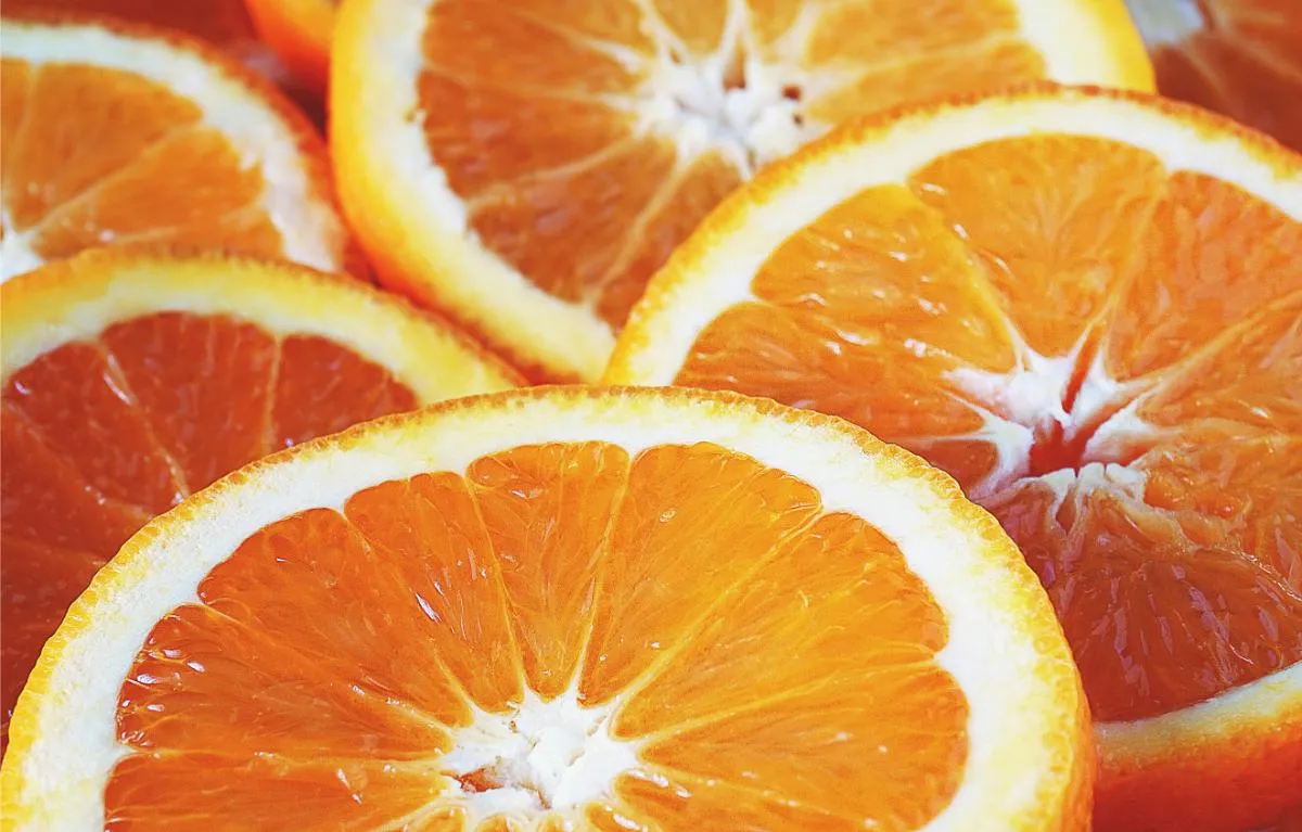 sinaasappel fruit eten