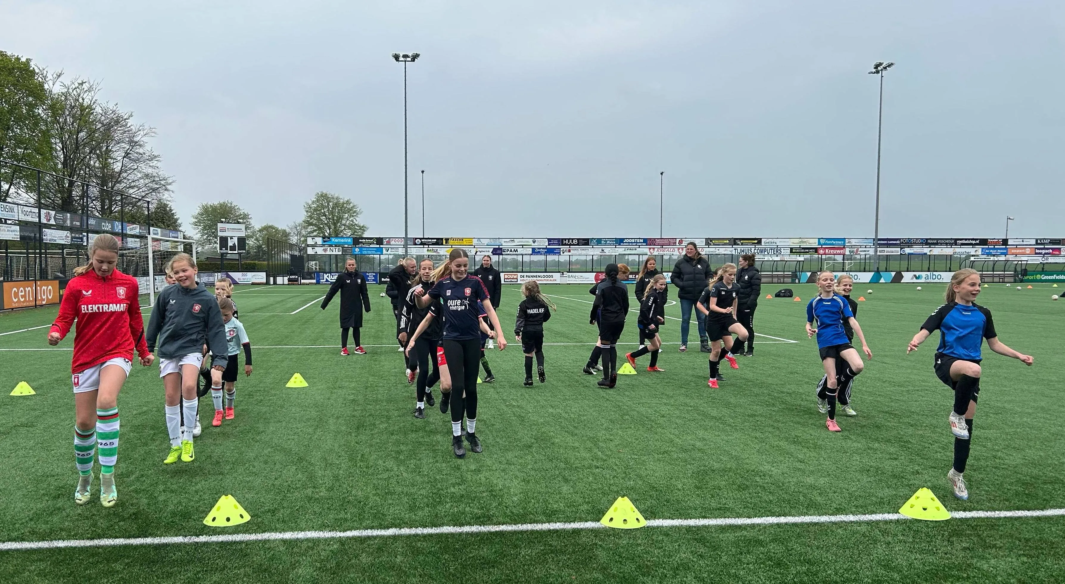 warming up