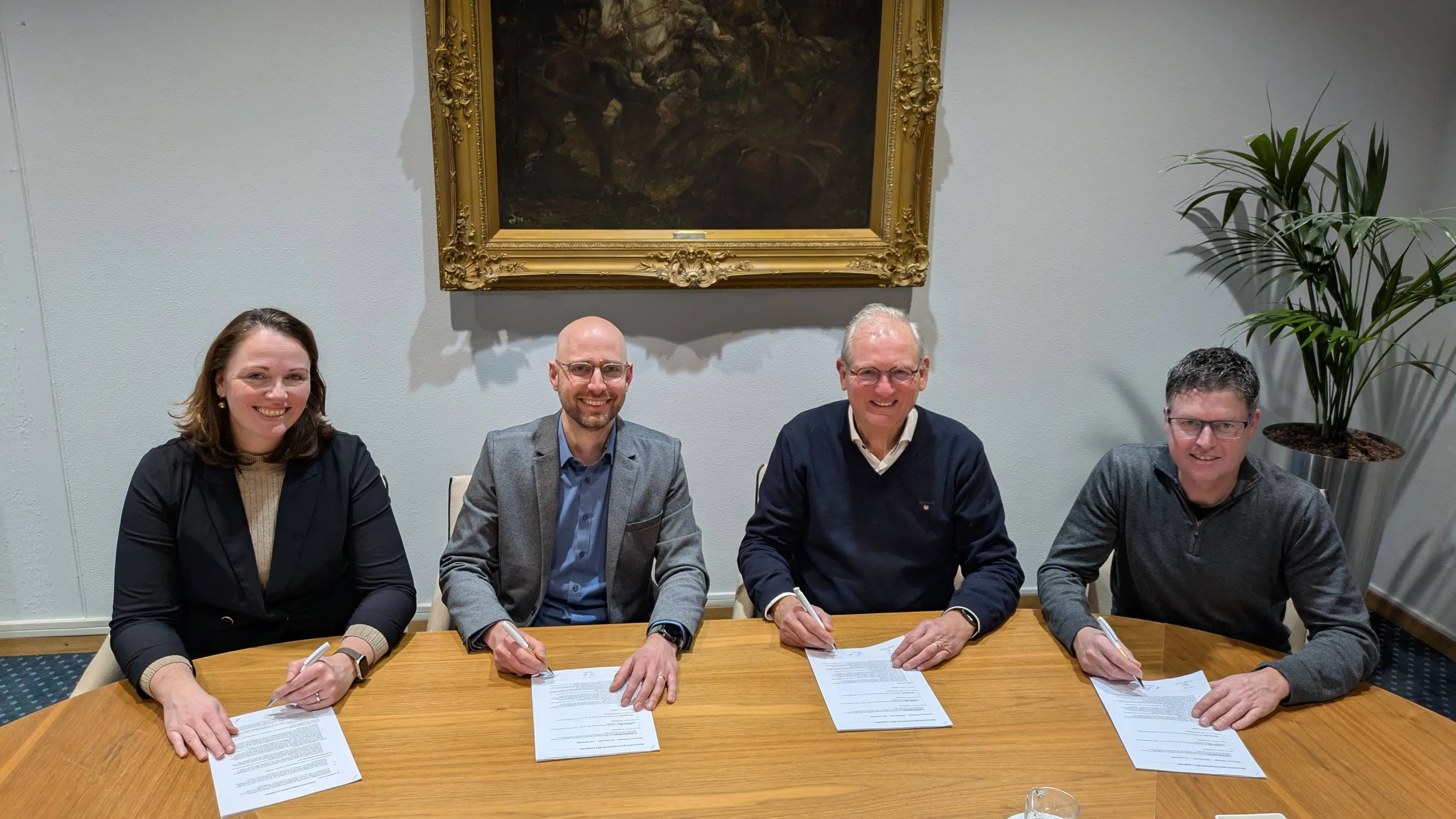 Ondertekening MFA Langeveen
