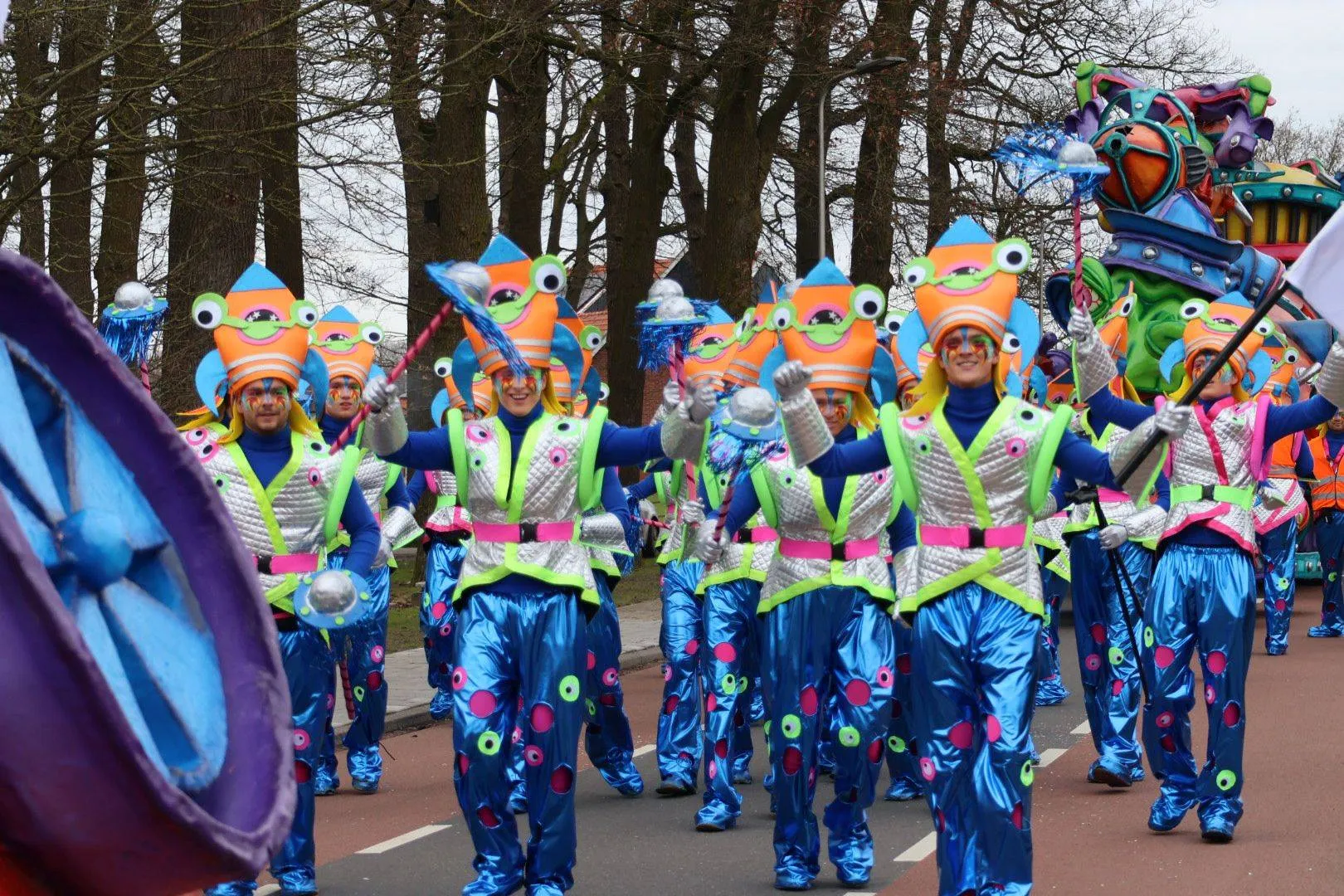 Optocht, Reutummerteut