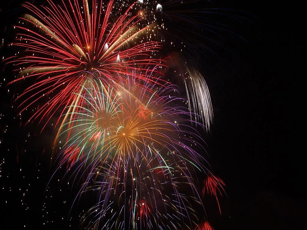 vuurwerk in new york