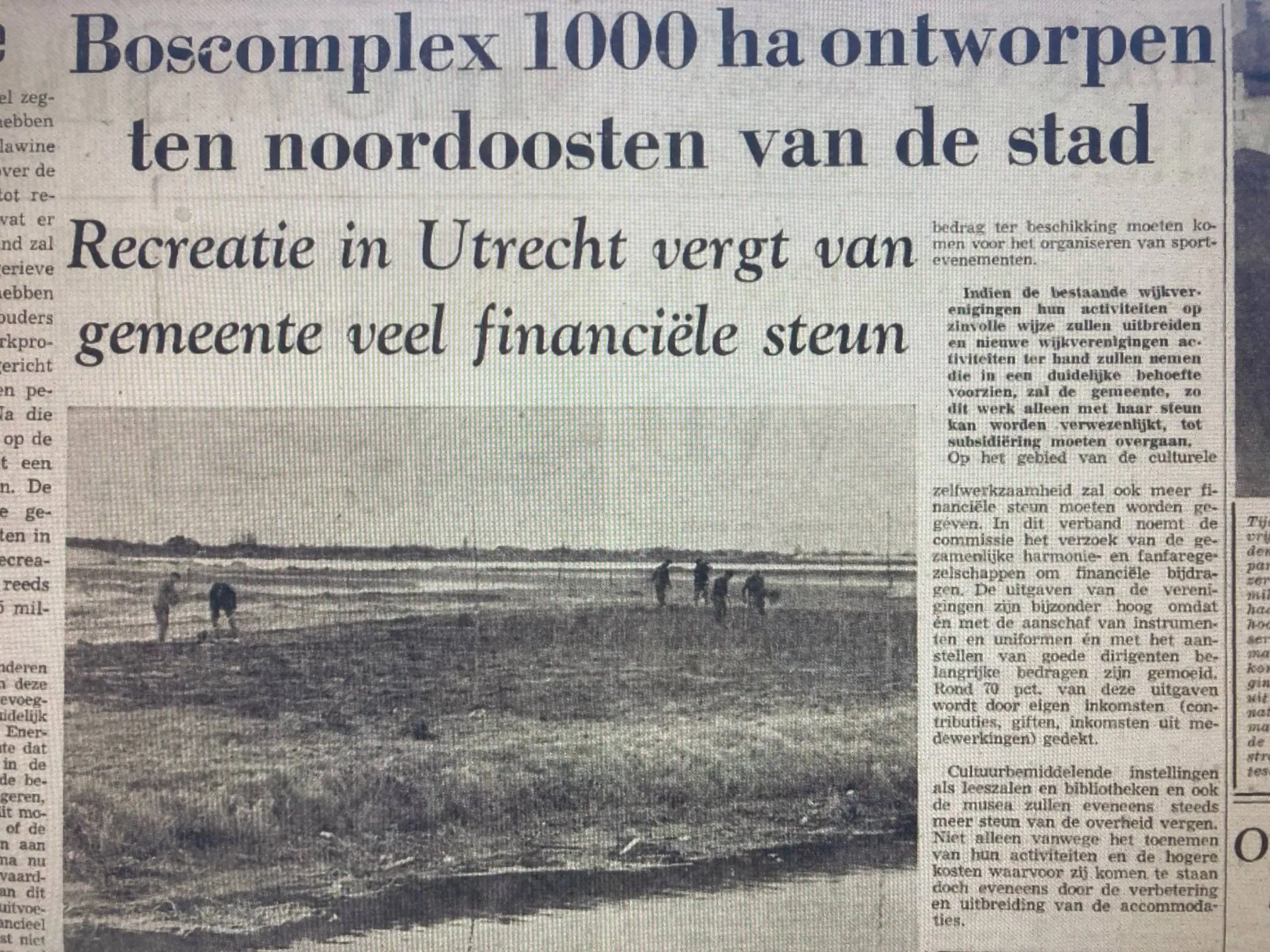 recreatie utrecht