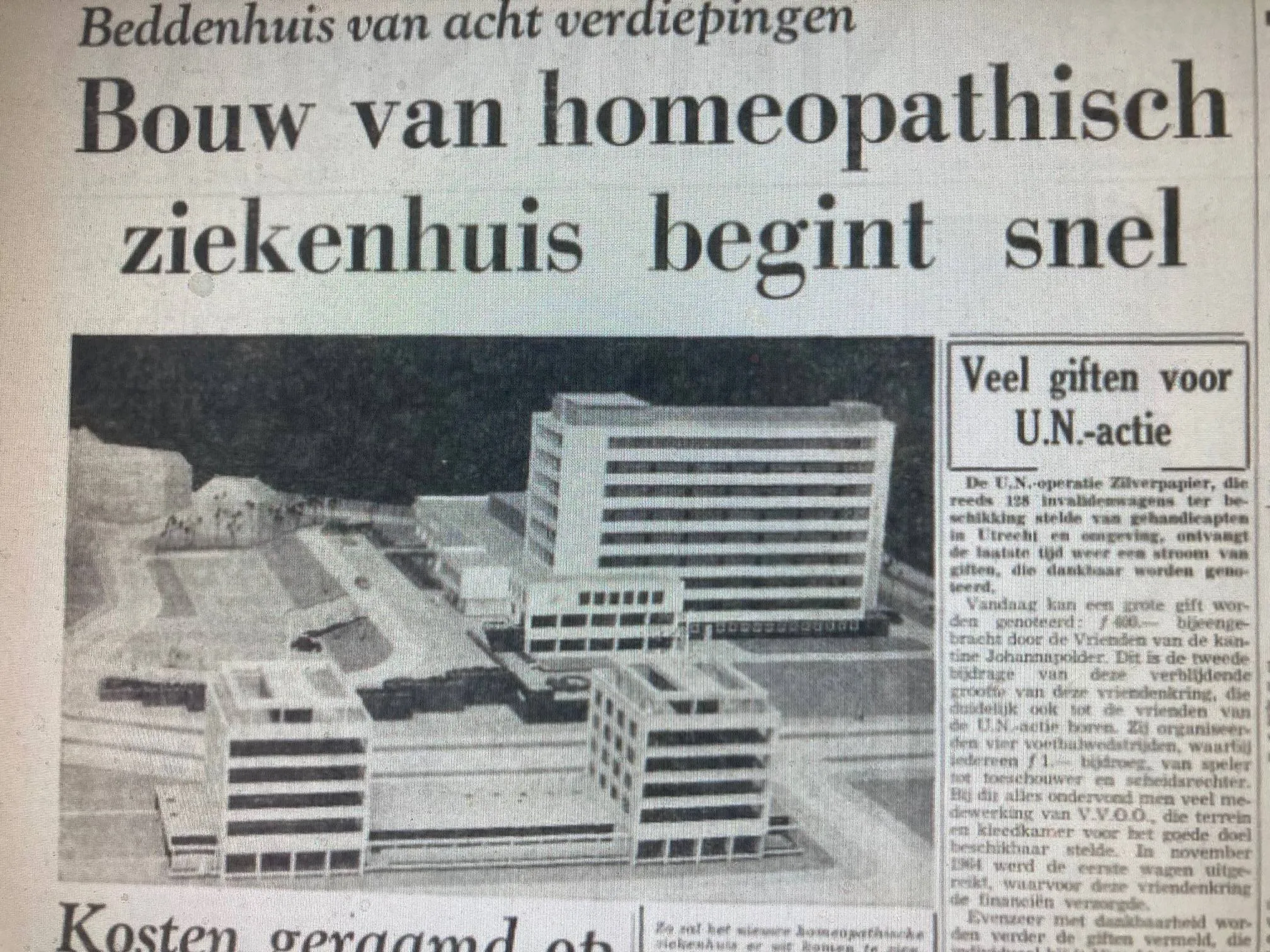 homeopathisch ziekenhuis