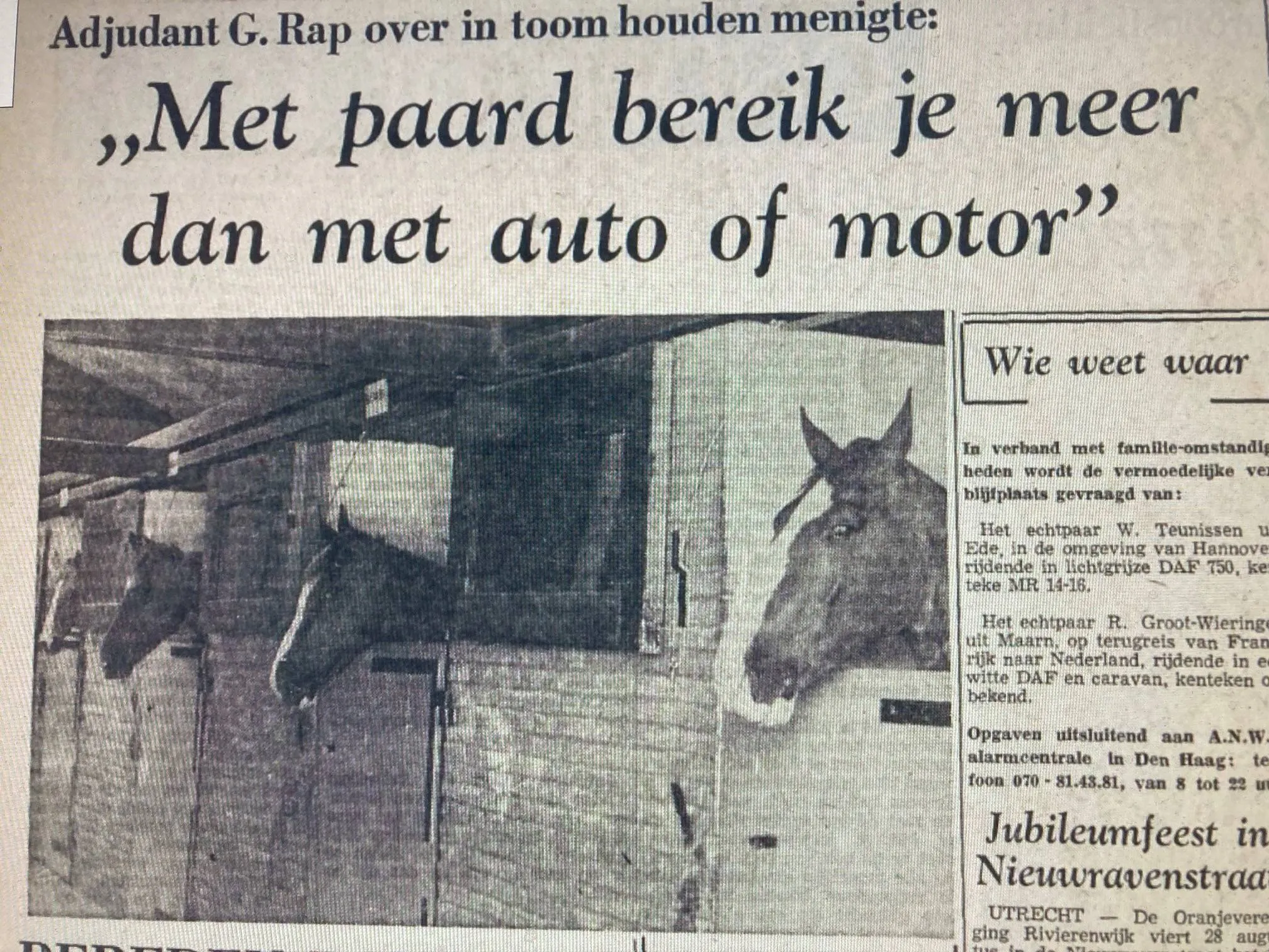 bereden politie
