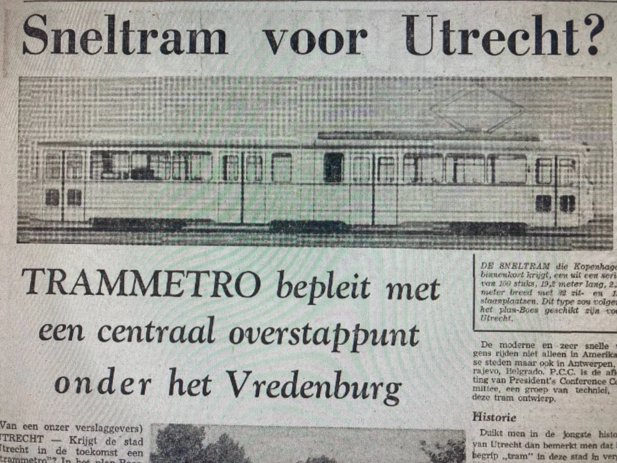 sneltram Utrecht
