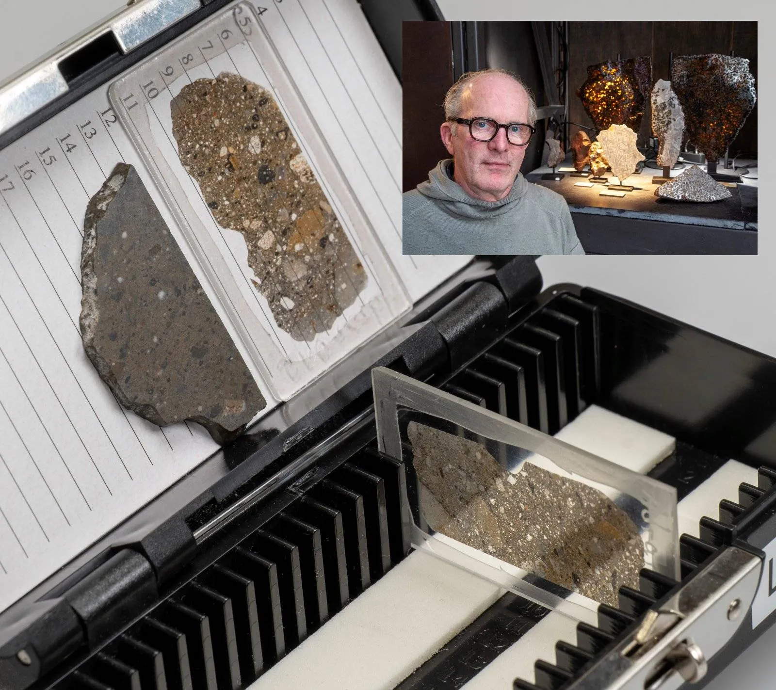 Maanmeteoriet donatie