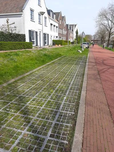 groene parkeerplaats