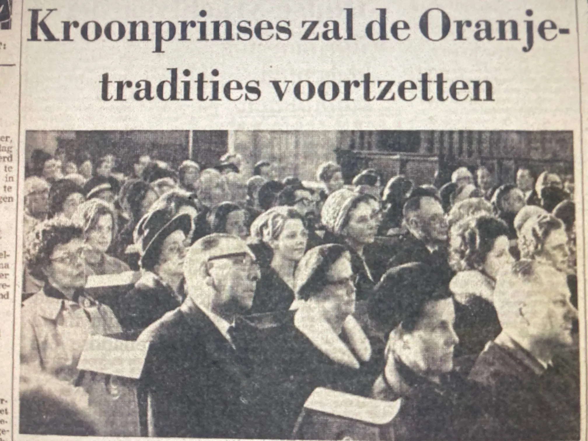 feestbijeenkomst huwelijk Beatrix