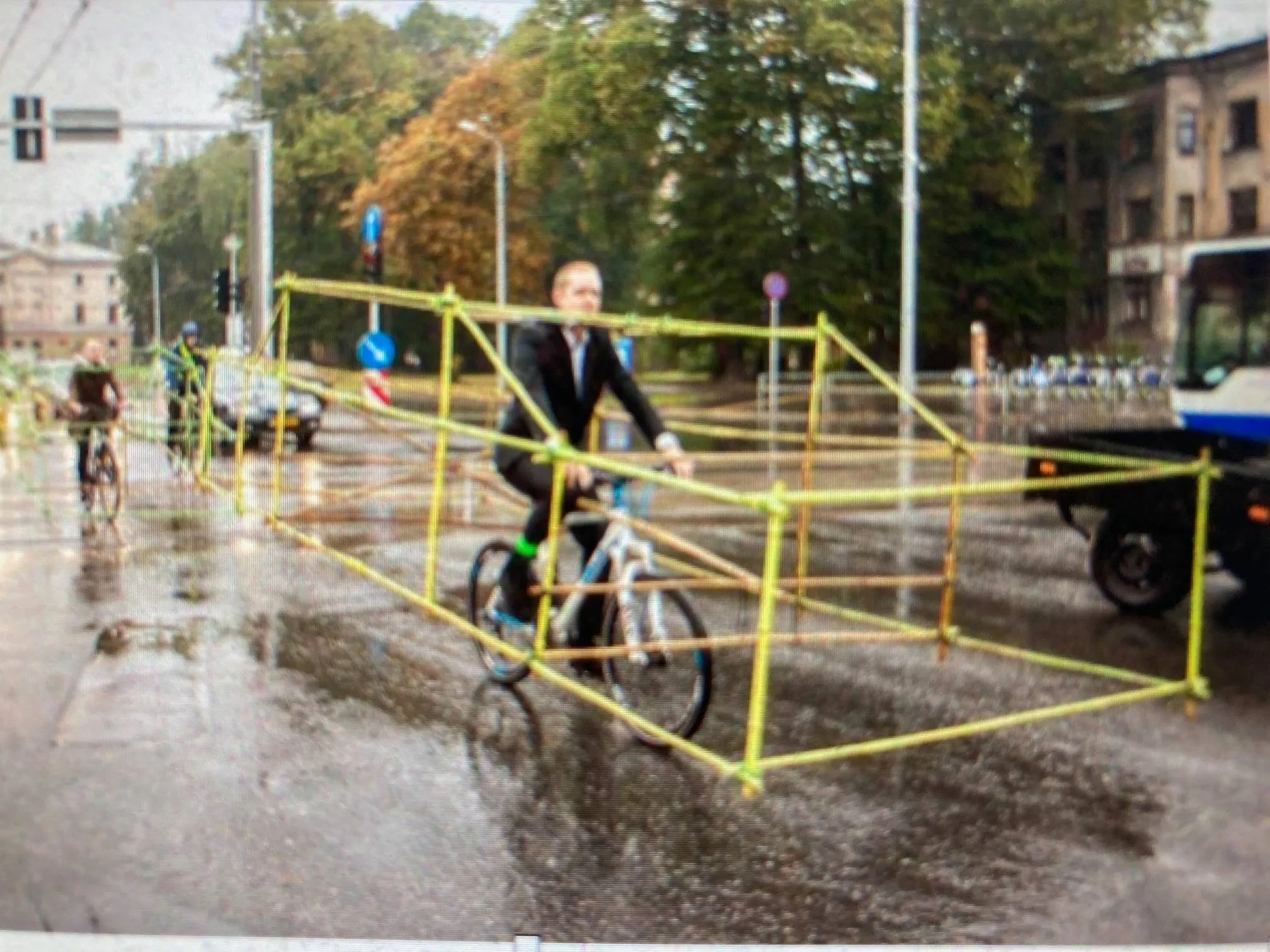 fietsdemonstratie