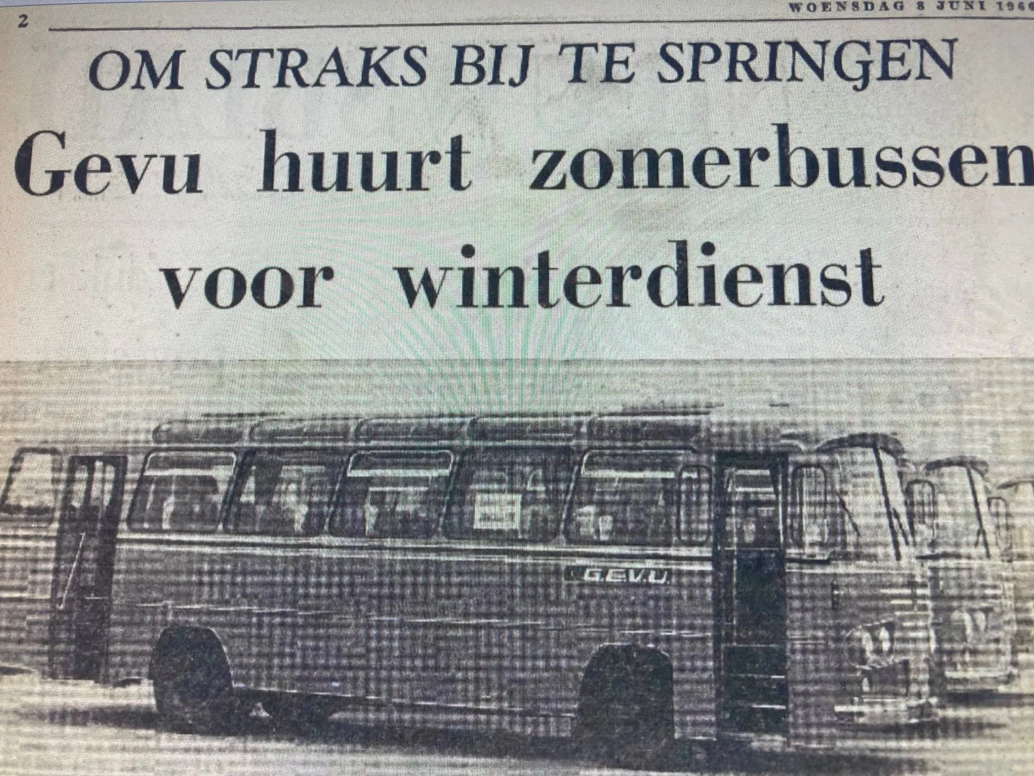 touringcars voor Gevu
