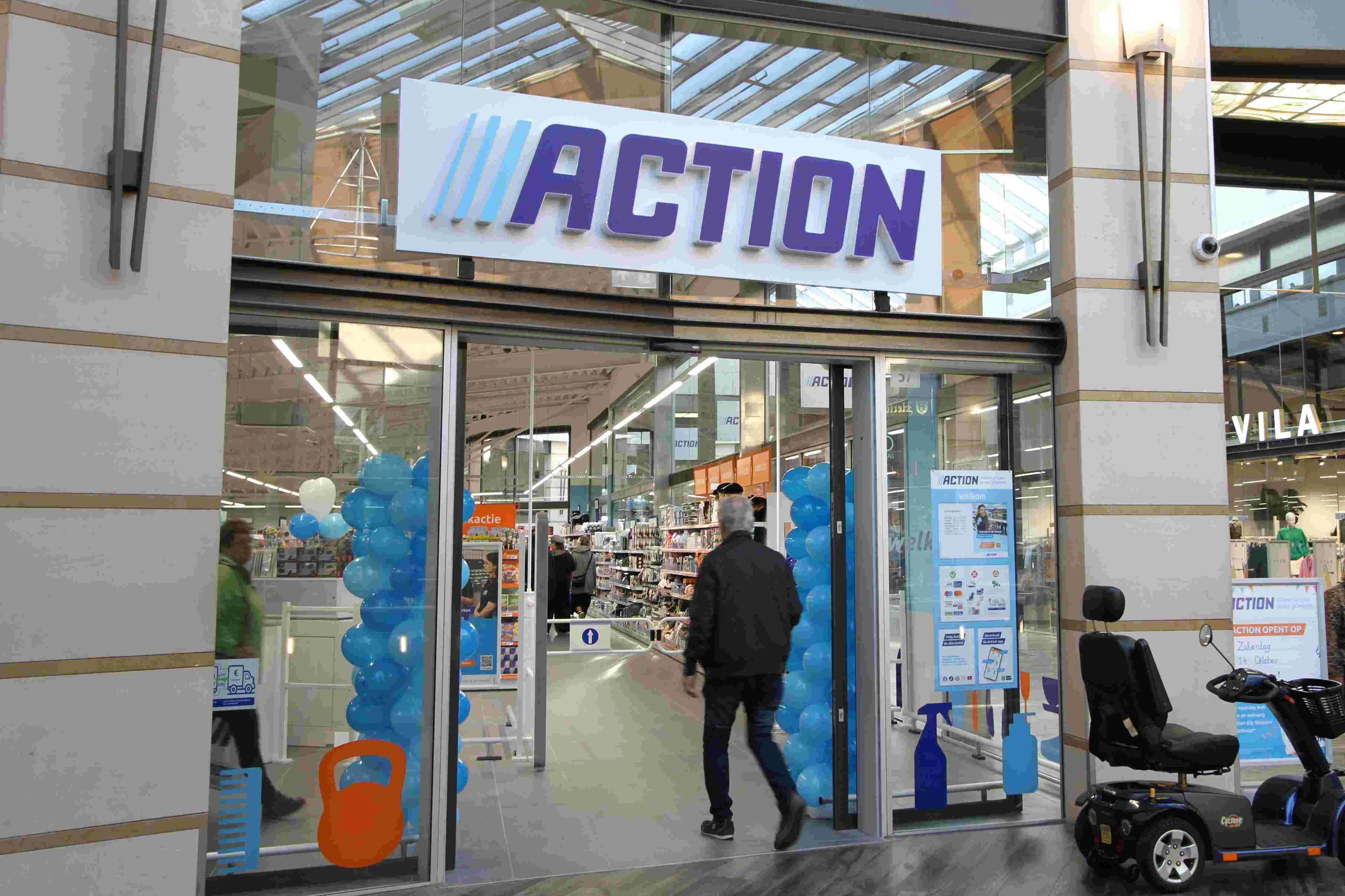 action open