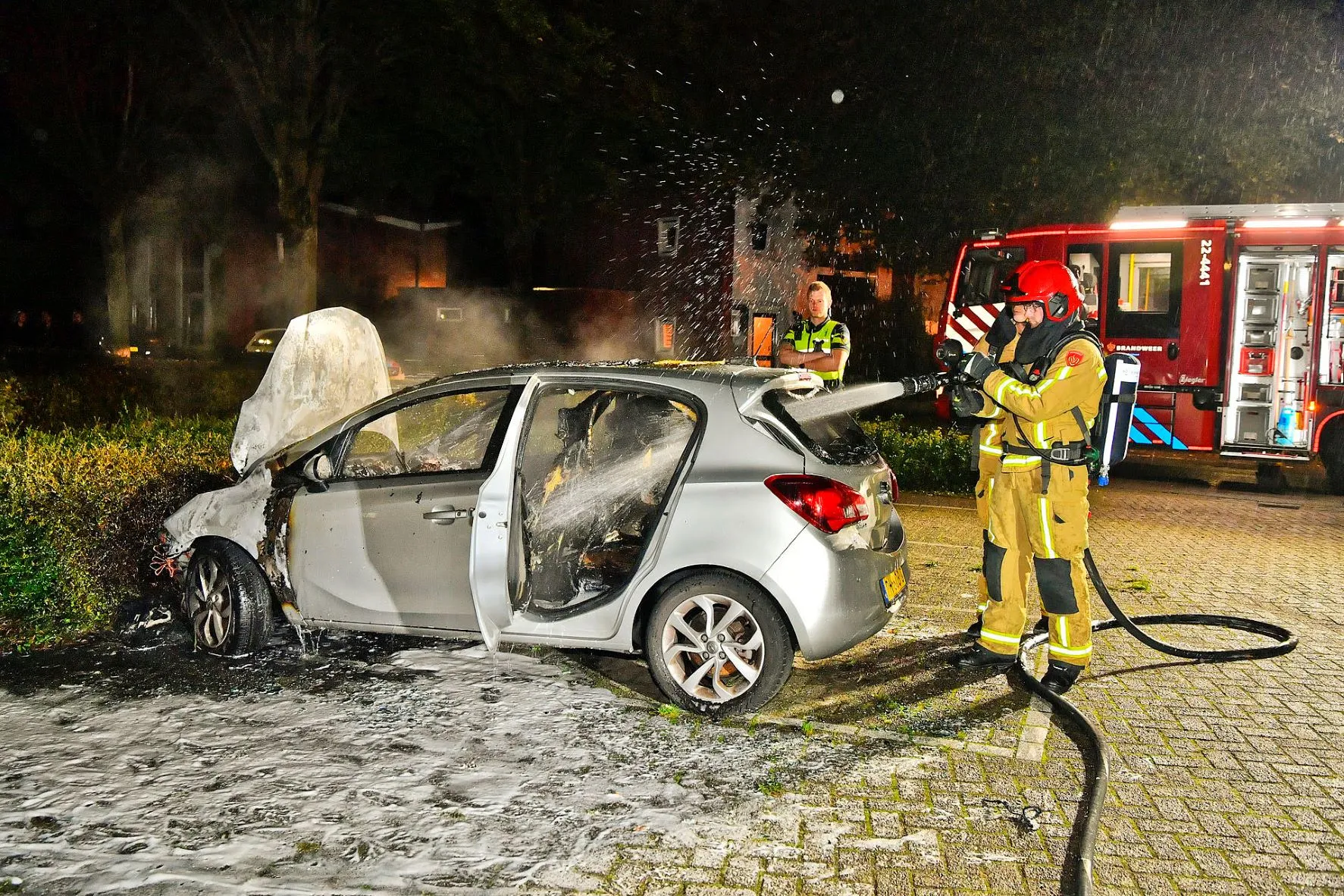 autobrand in valkenswaard