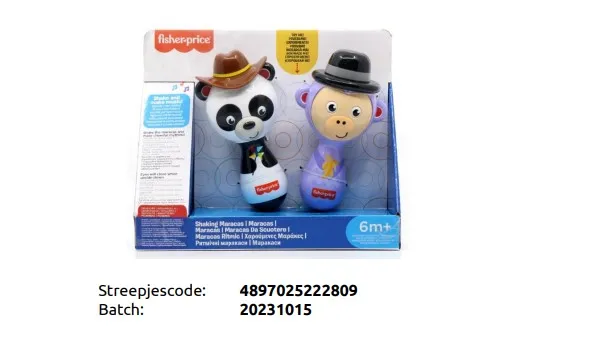 fisher price via kruidvat