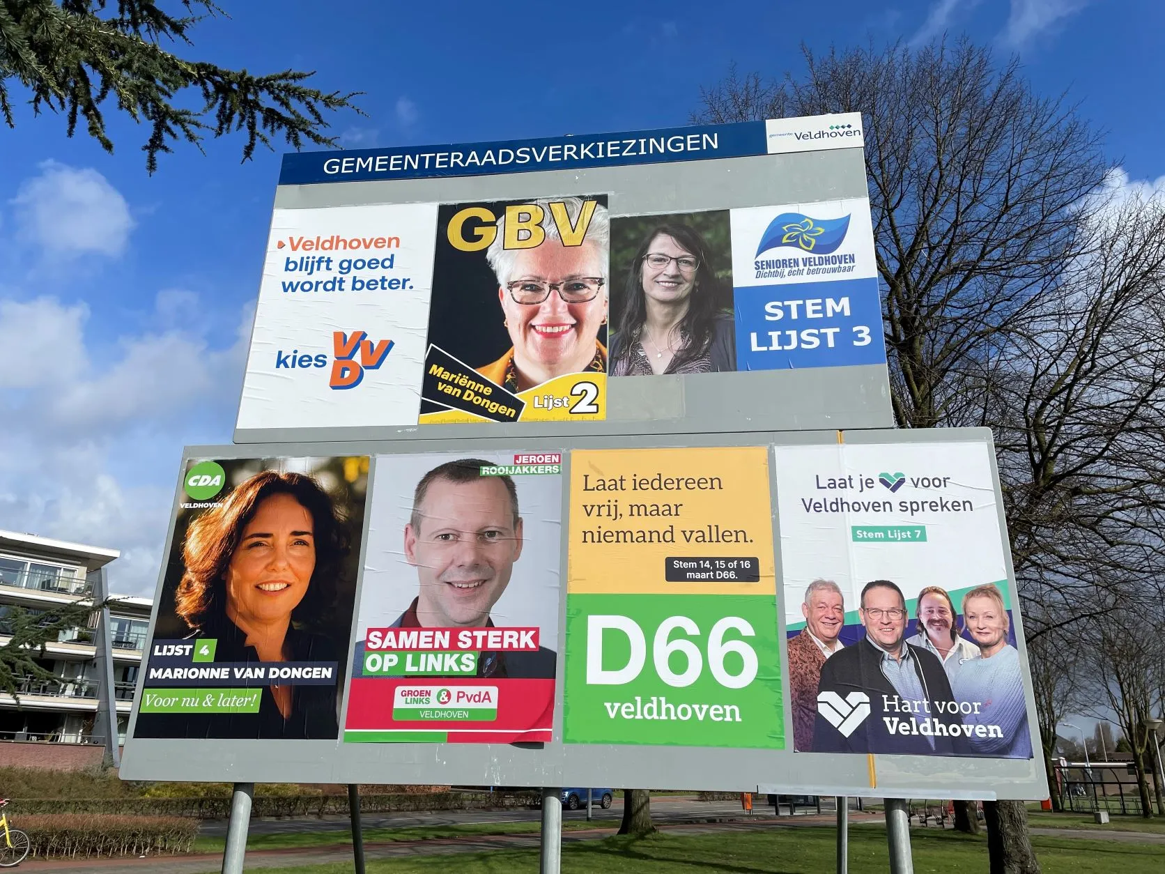 gemeenteraadsverkiezingen veldhoven 2022