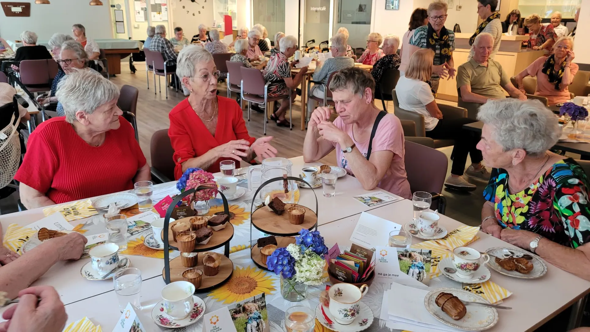 high tea zonnebloem zeelst