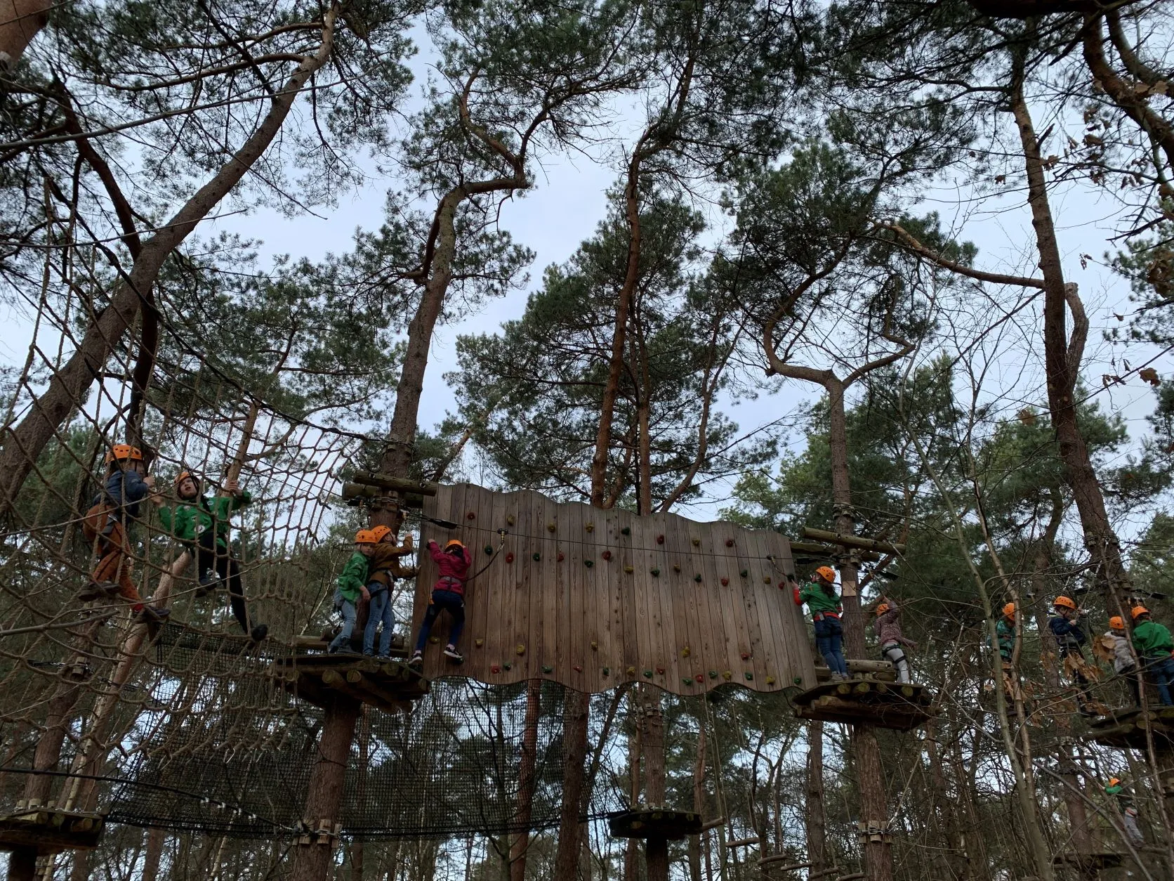 klimrijk brabant hindernis klimmuur