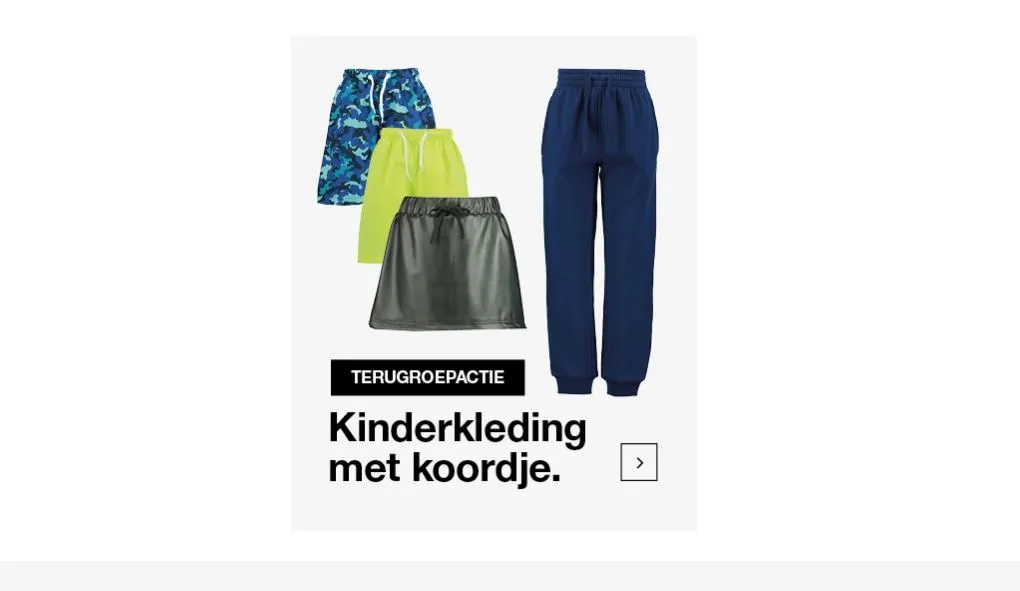 zeeman terugroepactie