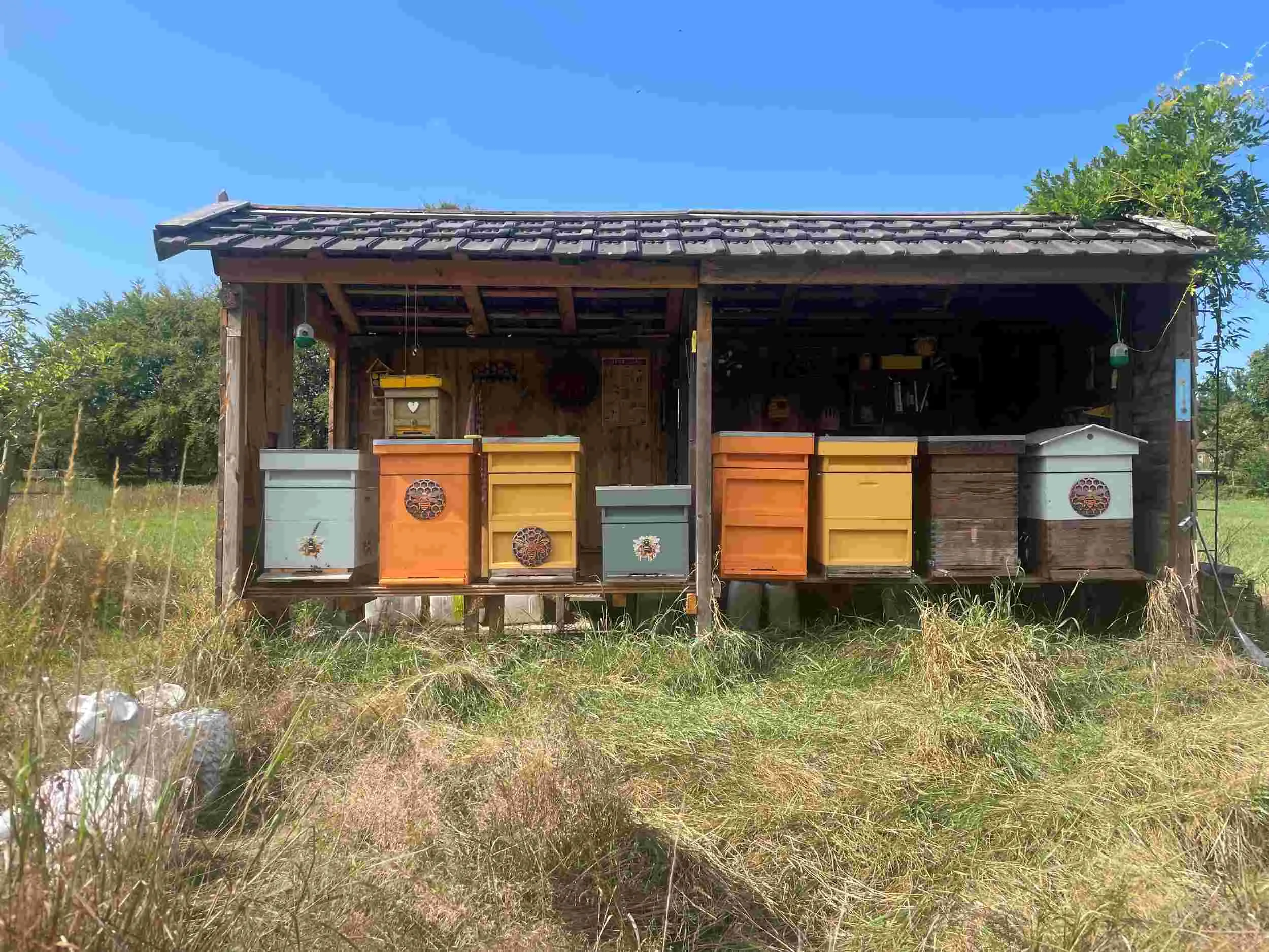 Bijenstand Moestuinwinkel De Wetering