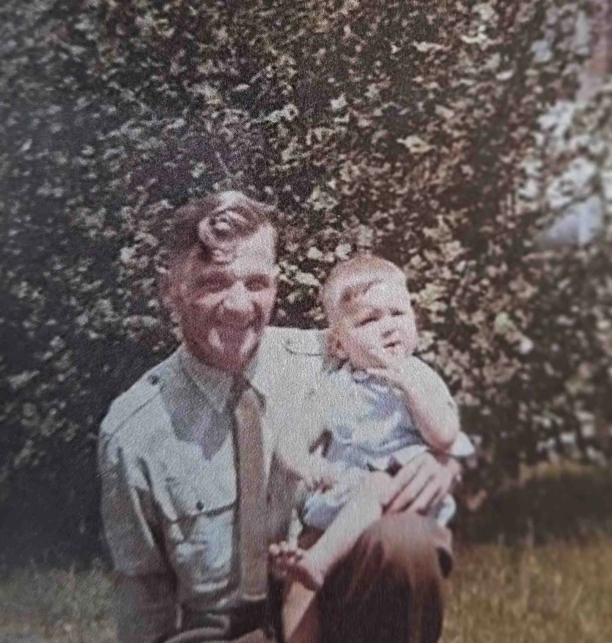 Léon Algra en vader