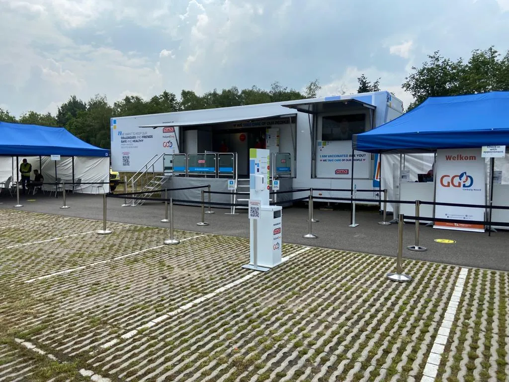 foto vaccinatielocatie ggd en otto