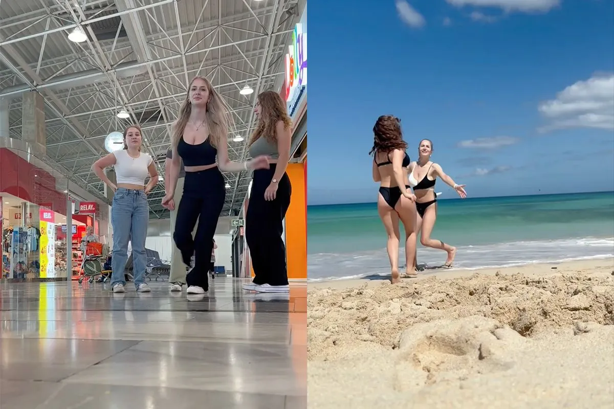 thumb vk niet vergeten om video op vliegveld en strand te maken om mee te doen aan vakantie trend