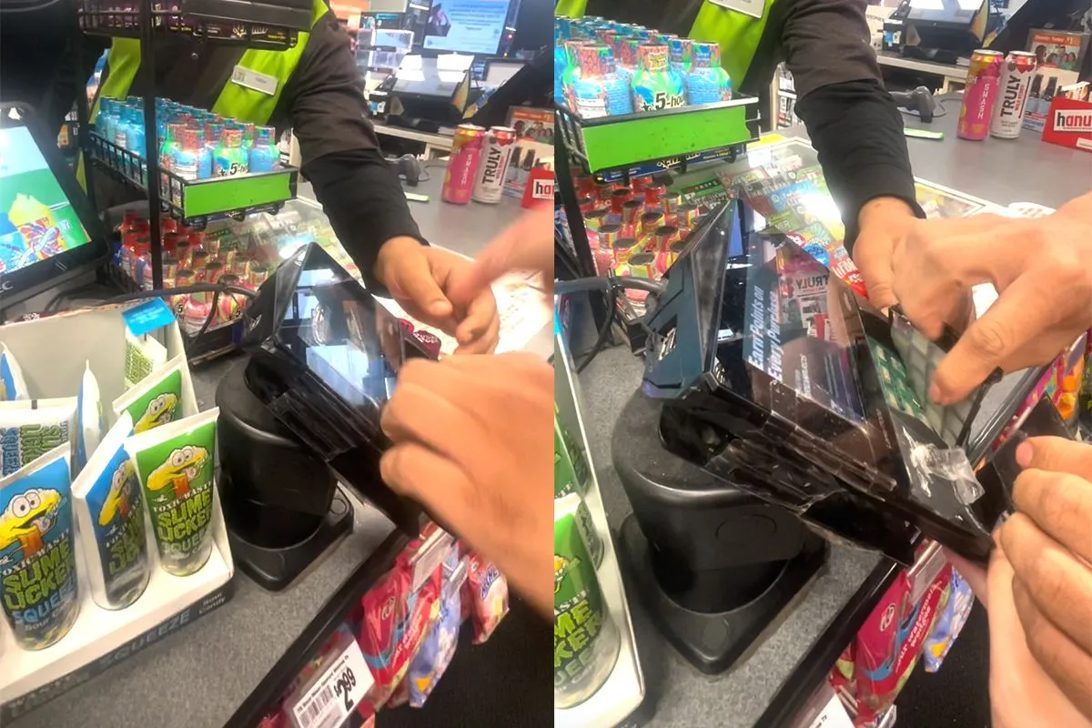Skimmer in winkeltje gevonden, medewerker doet alsof hij van niets weet