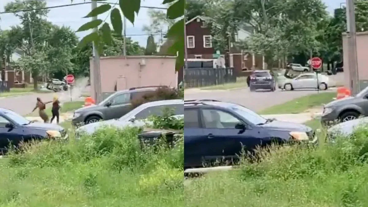 Dame pest ex, karma slaat terug