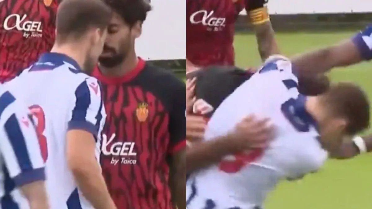 Vriendschappelijke wedstrijd: vechtpartij West Brom en Mallorca