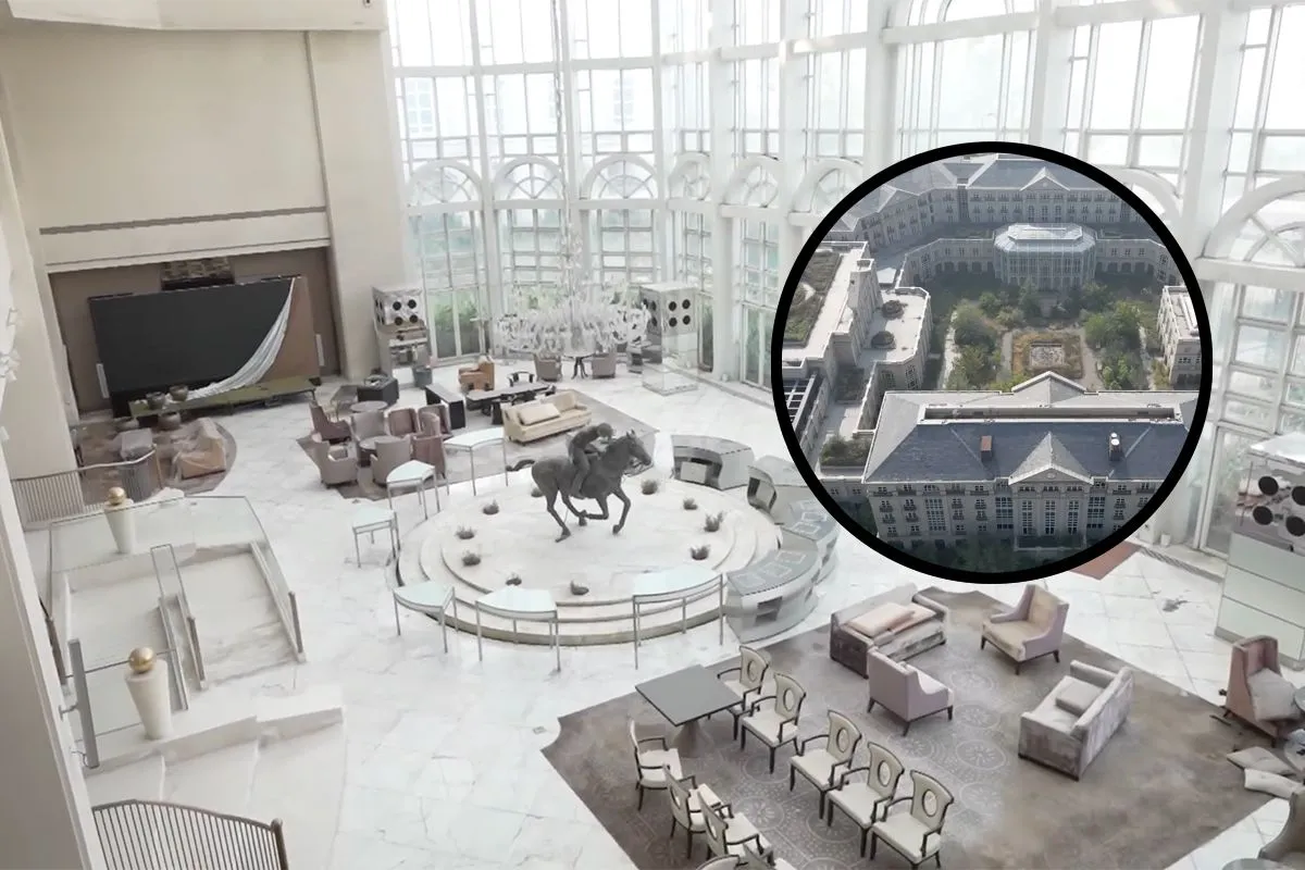 Een kijkje binnenin ‘s werelds meest luxueuze verlaten 5-sterrenhotel