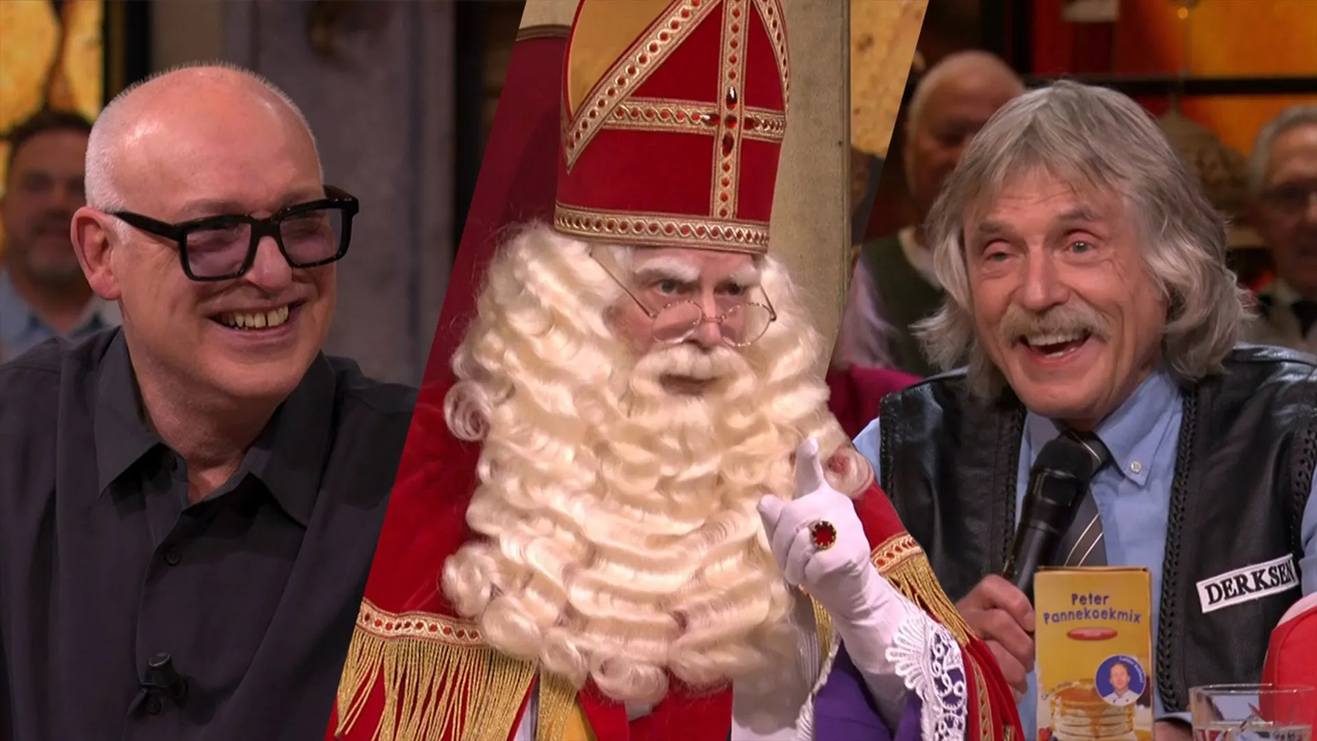 Sinterklaas komt op Fatbike studio van Vandaag Inside binnen