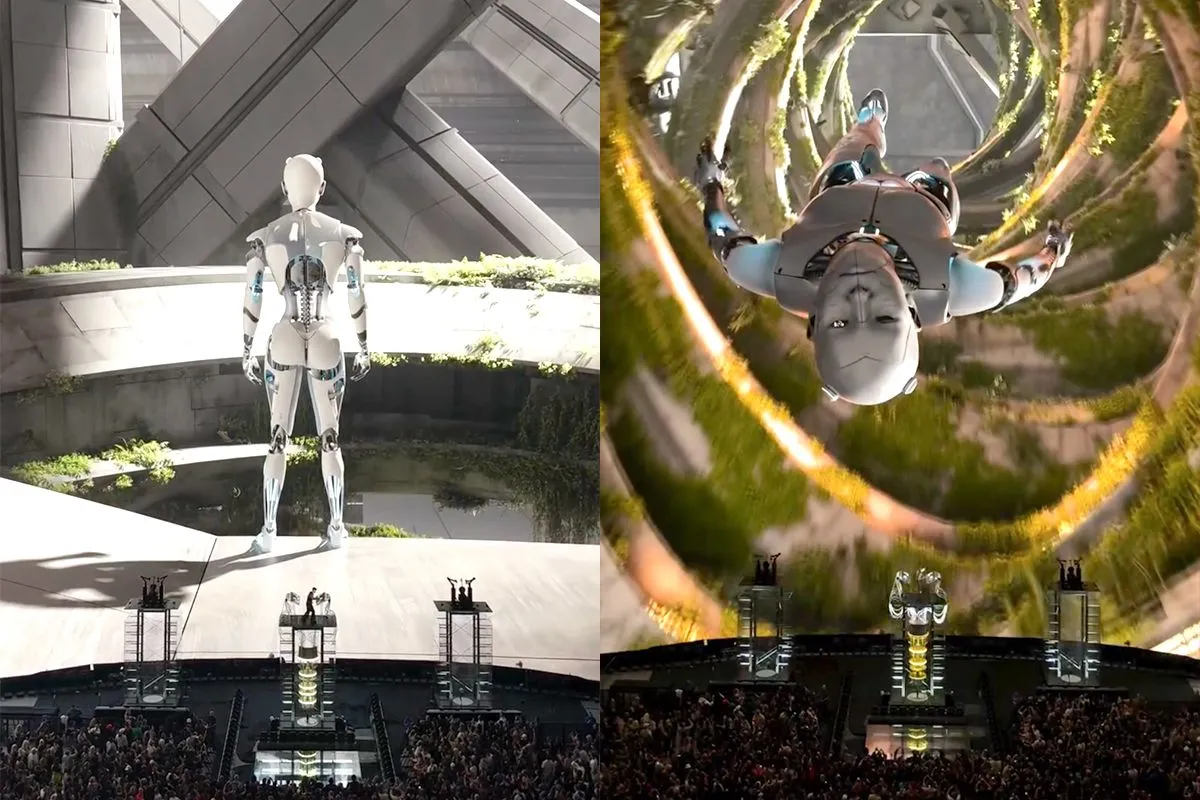 Geweldige visuals tijdens concert van Anyma in The Sphere in Las Vegas