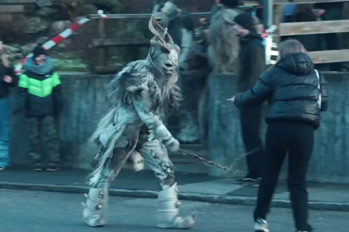 Dit is Krampus, de Oostenrijkse versie van Sinterklaas
