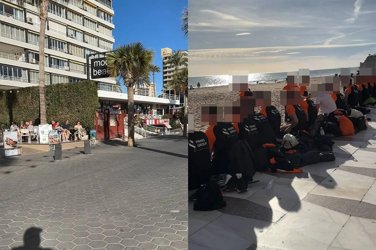 ⚽ Nederlandse voetballers gespot in Benidorm — en volgens internet stonden ze in de rij voor Bonnie Blue