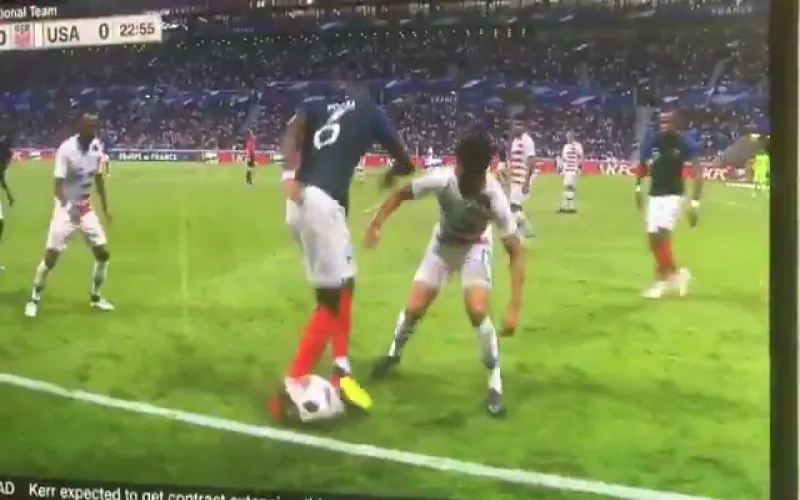 pogbadribbelfrankrijk