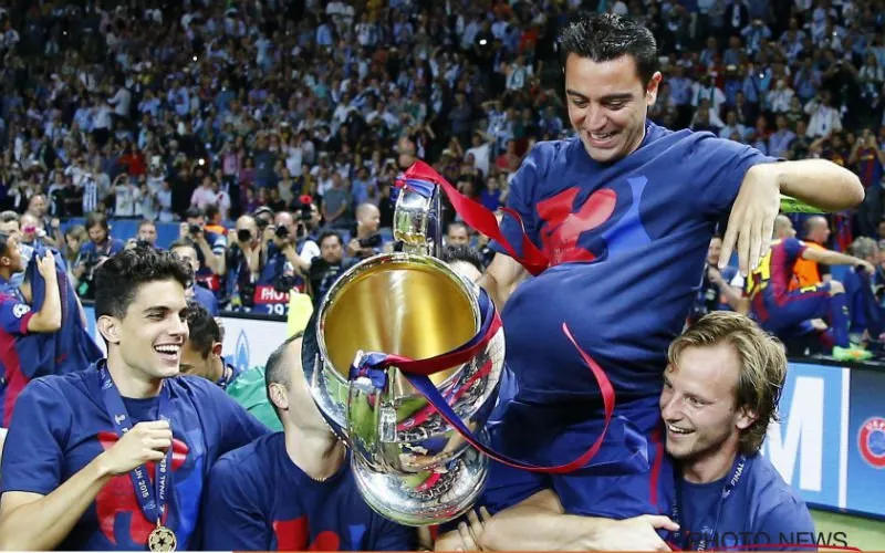 xavi rakitic barcelona