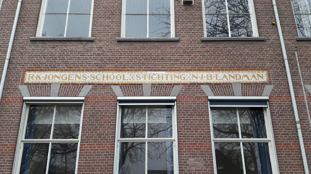 oude dr landmanschool gevel