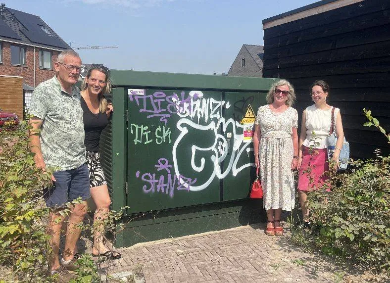 electra huisje schilderen