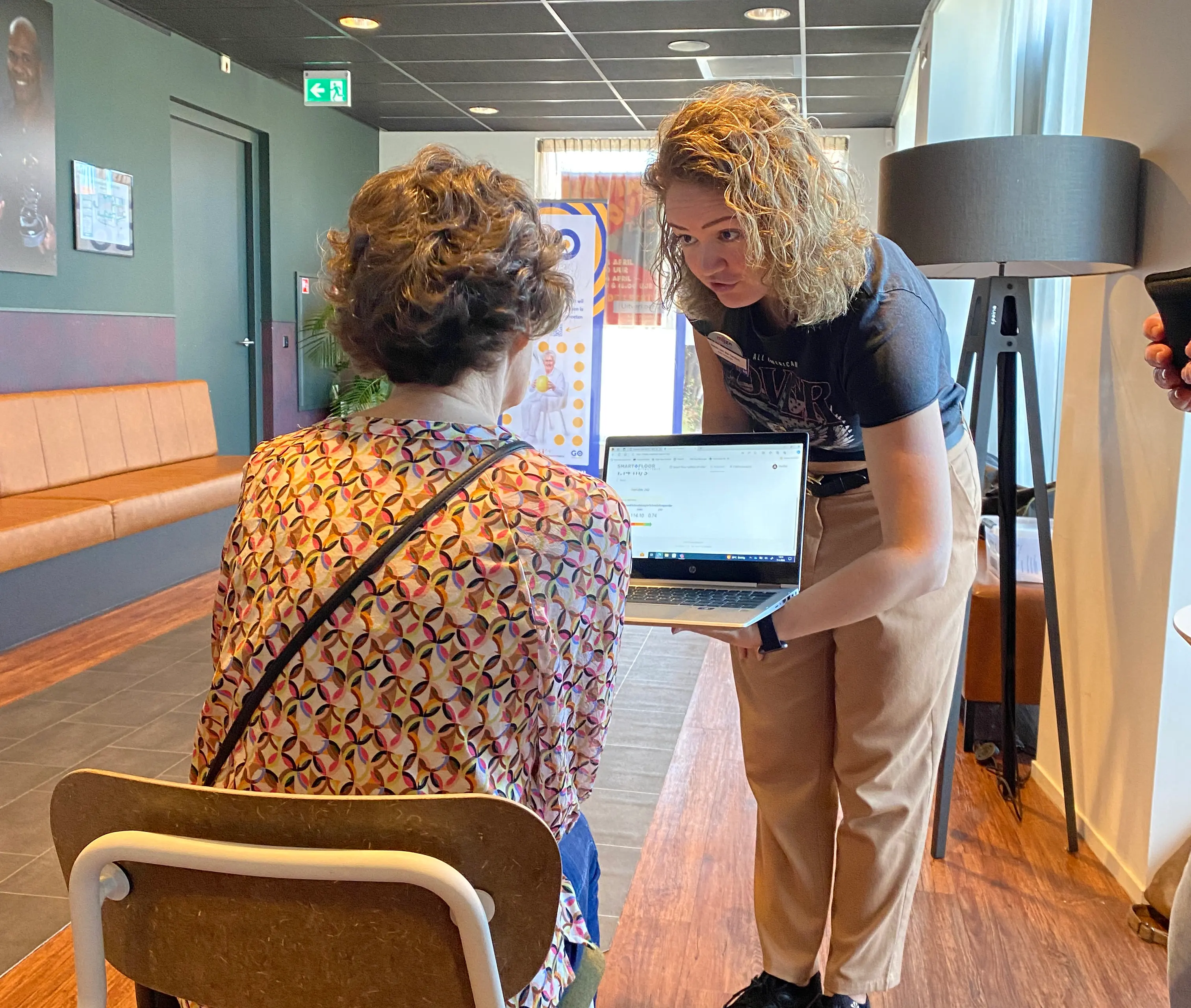 go in balans dag looptest met smartfloor