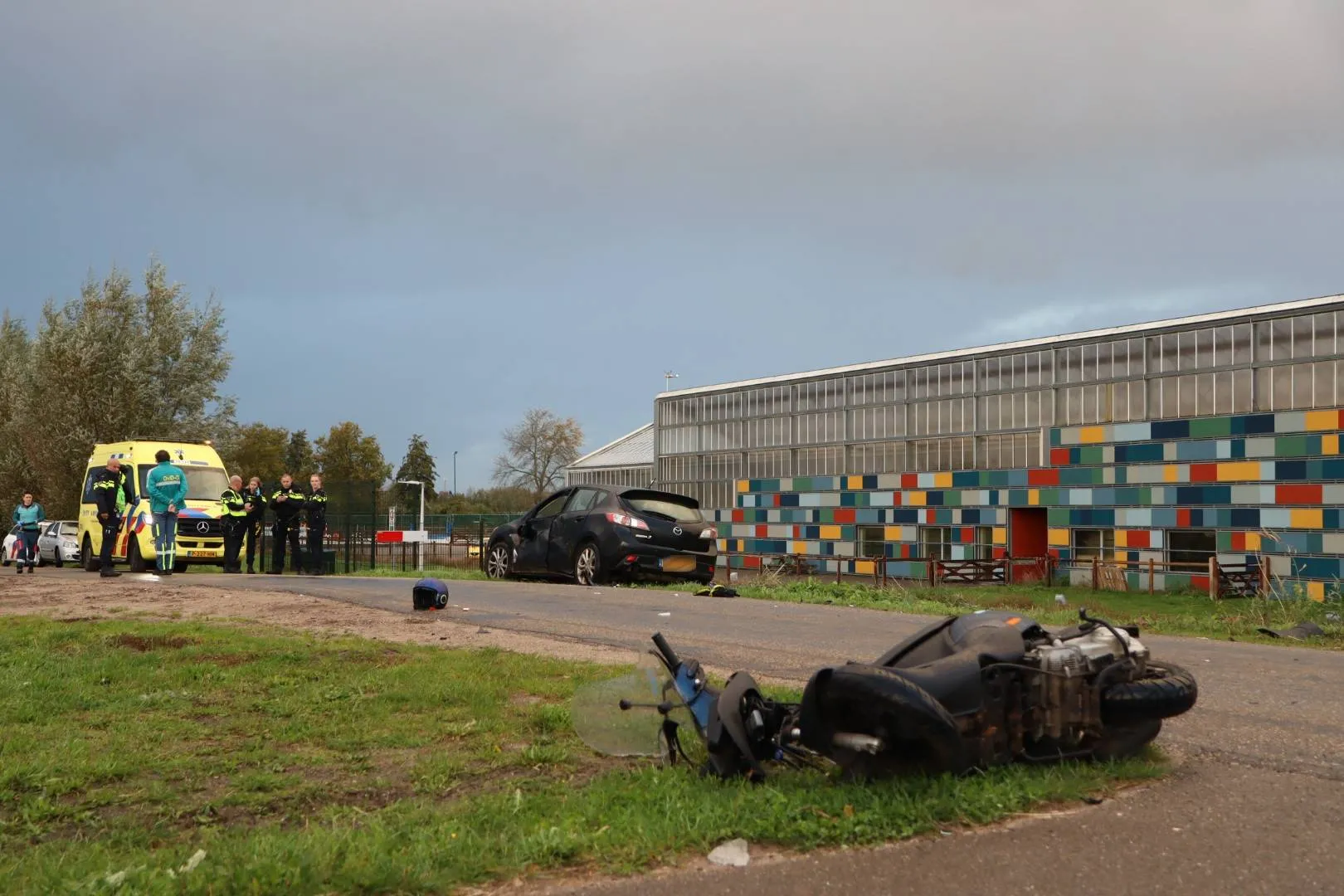 Traumahelikopter ingezet na zwaar ongeval op Tolweg Sprang-Capelle