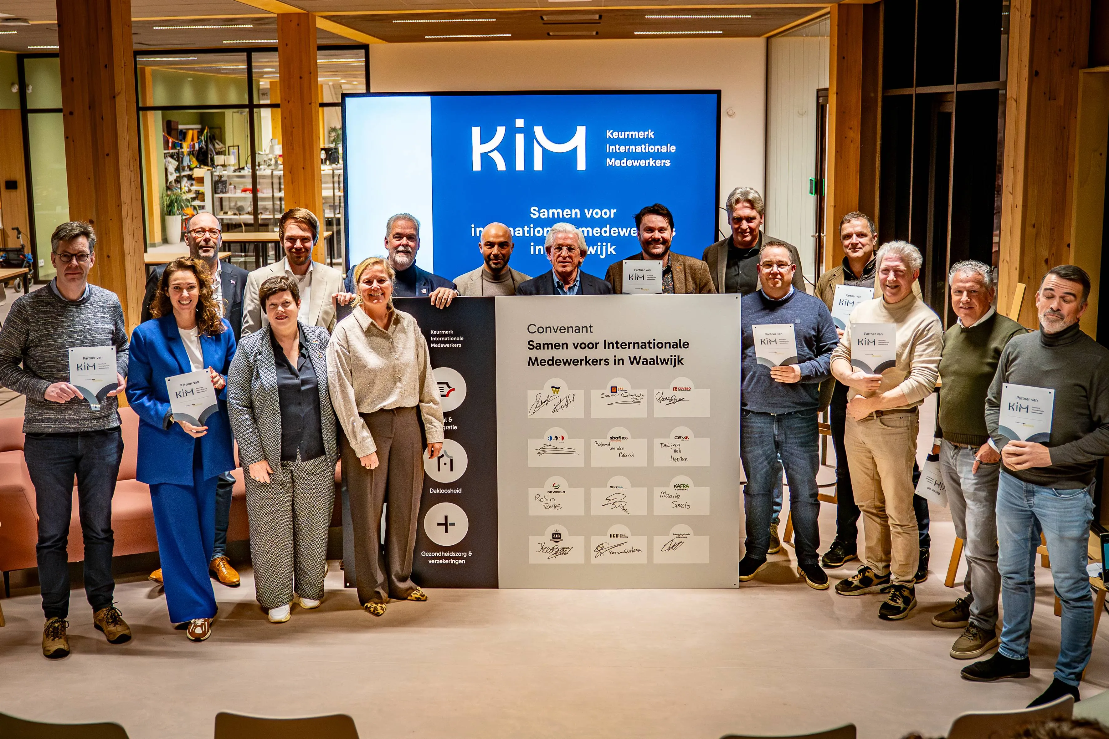 KIM convenant groepsfoto